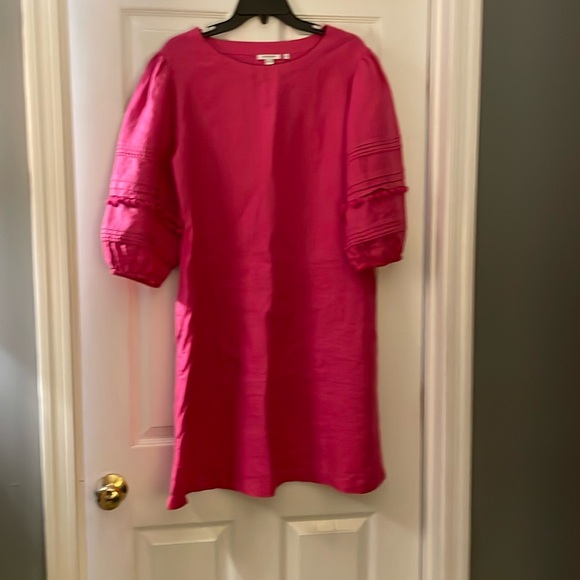 Chico’s Dresses & Skirts - Pink Linen Dress